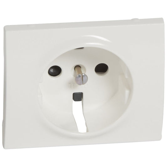 Legrand Galea Life Legrand 2p+F burkolat biztonsági zsaluval, fehér