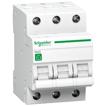 Schneider RESI9 kismegszakító,autómata, 3P, C, 40A 4,5kA
