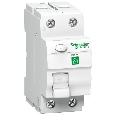 Schneider RESI9 áram-védőkapcsoló, A osztály, 2P, 63A, 30mA