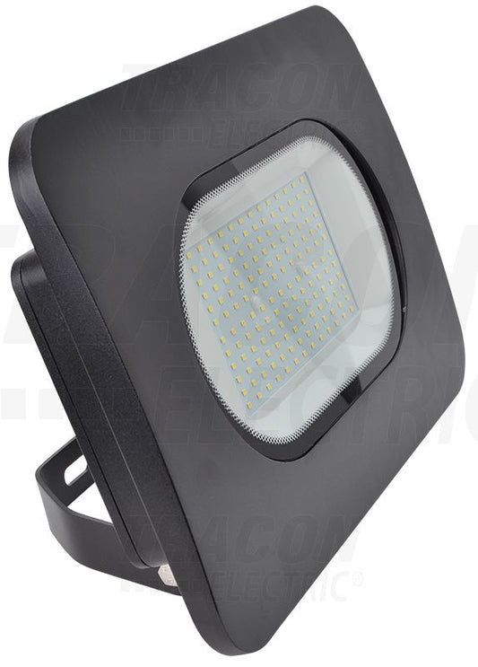 Tracon LED reflektor, RSMDL széria  Fekete 150W, 4000K, IP65, 220-240V AC, 12000lm, EEI=G