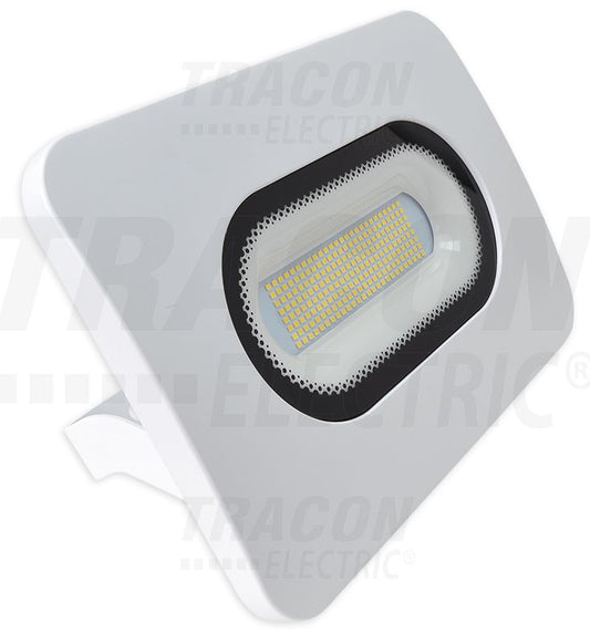 Tracon LED reflektor, RSMDLF széria Fehér  220-240V AC, 100W, 4000K, IP65, 8000lm, EEI=G