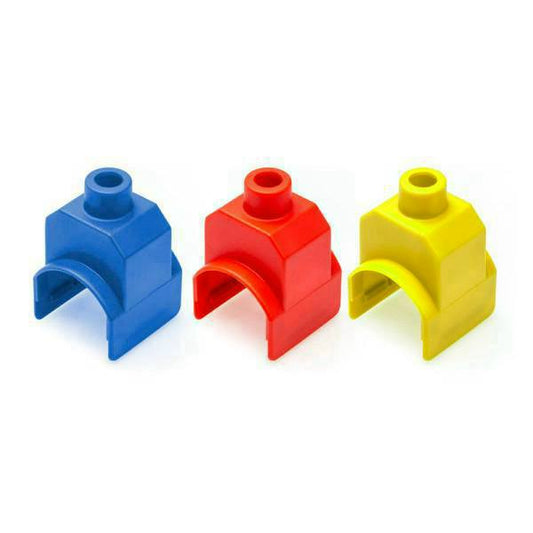 V-kengyel szigetelősapka, V0 anyag, nagy piros, V70-300 SW kengyelhez